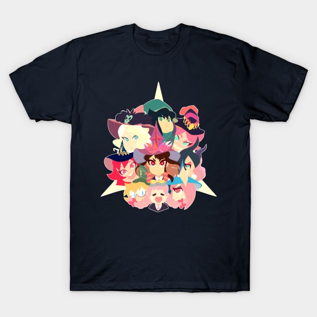 The Nine New Witches T-Shirt by sailorjubs